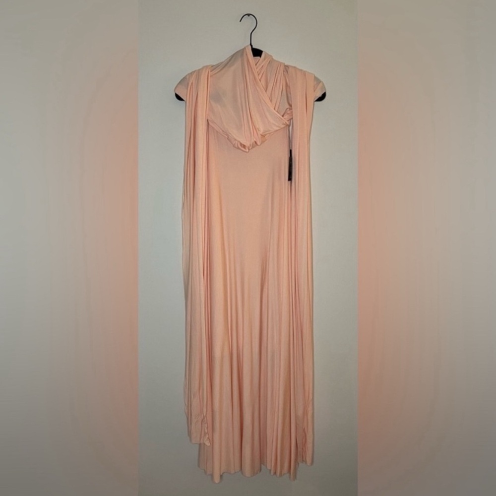 NWT Lulus - Tricks of the Trade Blush Pink Maxi Dress - Size Small - Picture 4 of 12